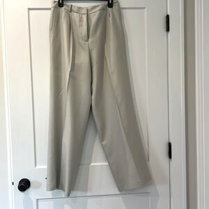 Talbot’s 100% silk pleated pant